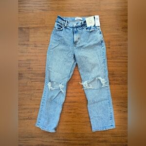 Abercrombie & Fitch Ultra High Rise 90s Straight Jeans